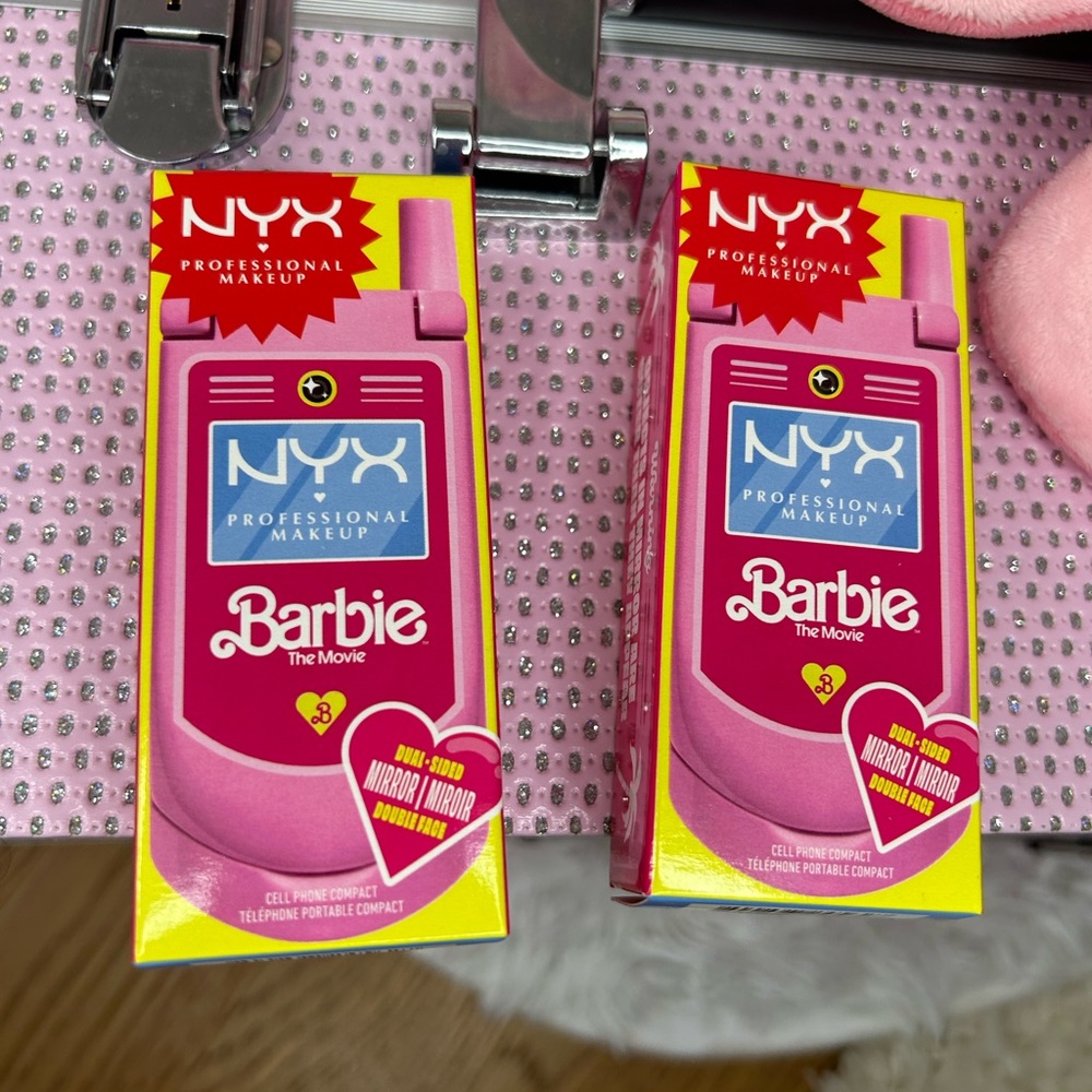 Barbie Flip Phone Mirror